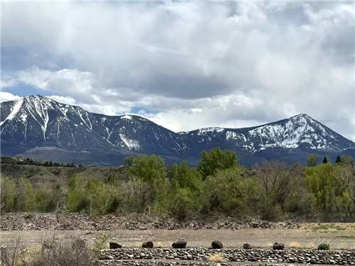 View of the mountains