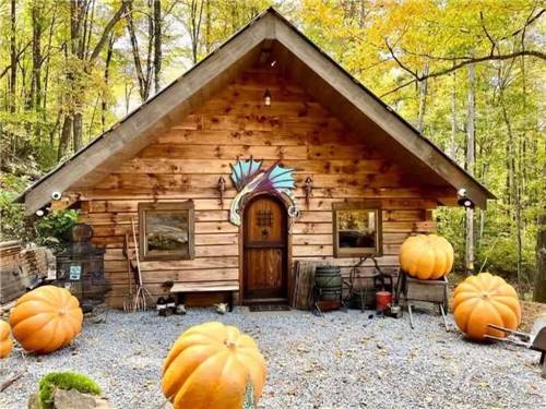 A fairy tale themed cabin