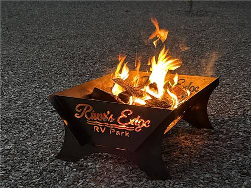 A fire pit