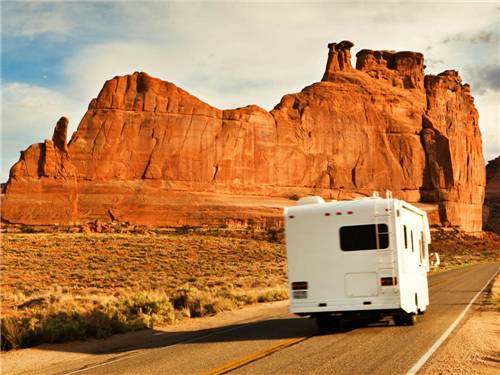 RV on the road