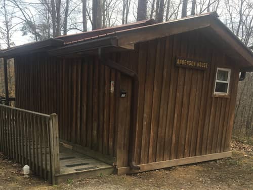The front of the Anderson House