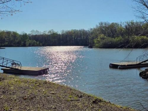 Lake view at site Hidden Oasis at White Oak Landing