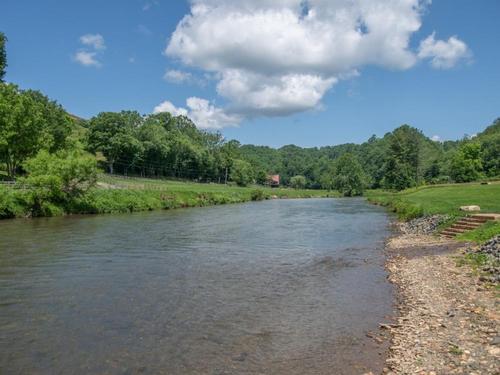 Lake view at site Phoenix Mountain Campground