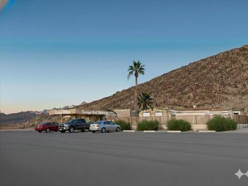 Office at site Tecopa Hot Springs Campground
