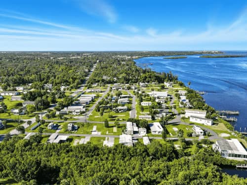 Aerial view of the park