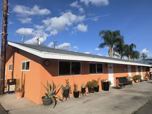 Exterior of a building