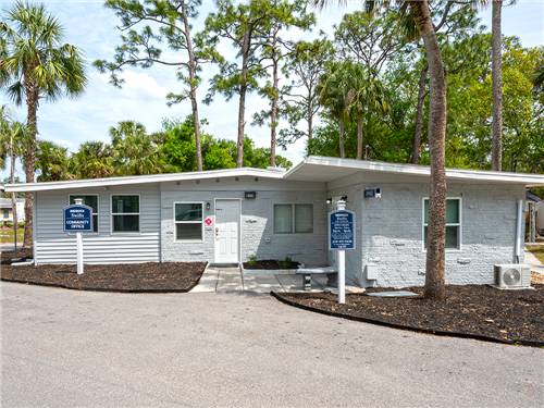 Exterior of the park office