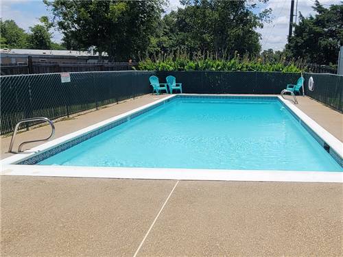 The swimming pool