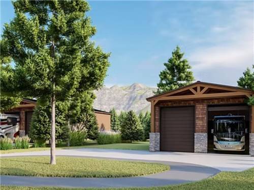 On site RV storage