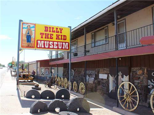 The front of the museum at BILLY THE KID MUSEUM