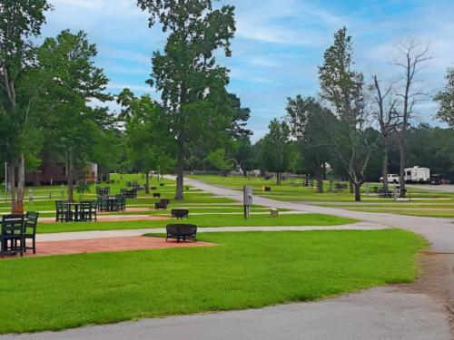 Open RV spaces at site Spacious Skies Peach Haven