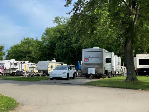 RV sites at Tomorrow's Stars RV Resort