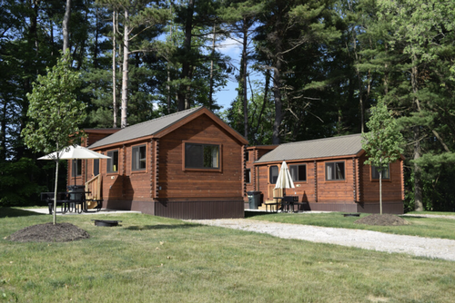 Cabin rentals at Yogi Bear's Jellystone Park Clay's Resort