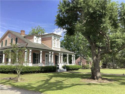 The large front building at POCHE PLANTATION RV RESORT