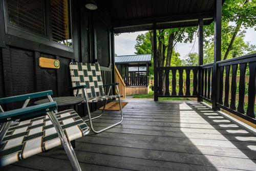 Porch at Kittatinny Campgrounds