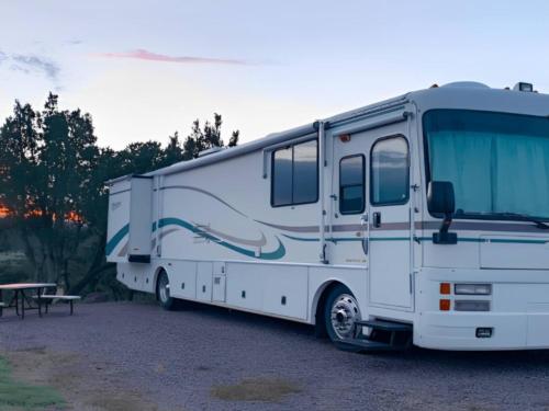 RV parked at Royal Gorge RV Resort & Cabins