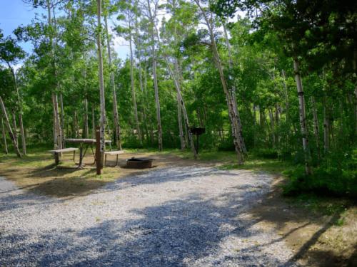 Panic table at Base Camp at Golden Gate Canyon