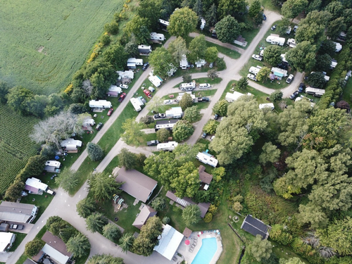 Sky view of Willow Lake Campground & RV Park