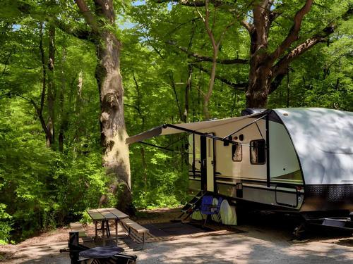 Camping on the Battenkill