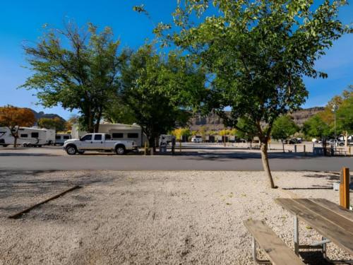 Open RV space at site Sun Outdoors North Moab