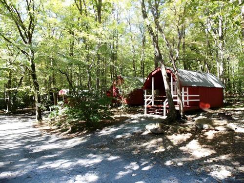 Tiny house at Jim Thorpe Camping Resort
