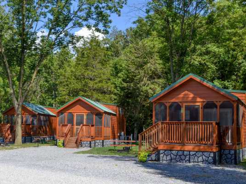 Cabin rentals at Yogi Bear's Jellystone Park Camp-Resort