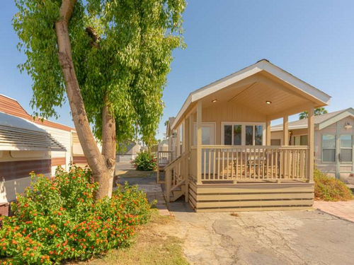 Cabin rental at Indian Wells Sun RV Communities