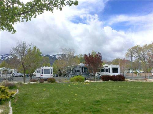 Trailers camping at CAMP-N-TOWN RV PARK