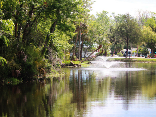 View of the river at Sun Retreats Homosassa River