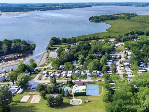 Aerial view of the resort