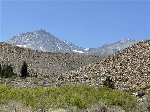 View of the mountains