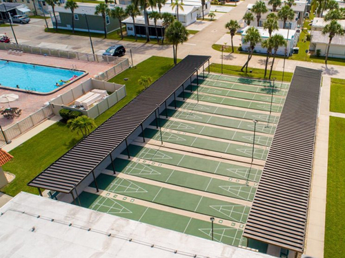 Shuffle ball court at Sun Resorts & Residences Sanibel Gateway