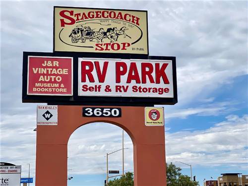Entrance to park