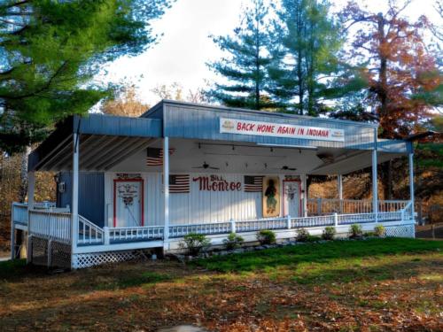 Stage at Bill Monroe Memorial Music Park & Campground