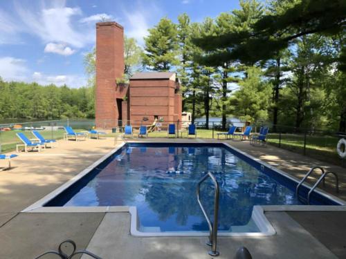 Pool at site Beaver Dam Campground
